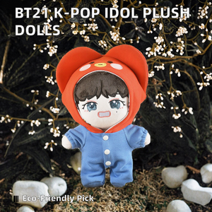 Corée Kpop BT21 Group's Cute Cotton Doll Peluches Soft Plush Toys Featuring K-pop Idol Music-Themed Model Toy for Action Figures - Product Image 2