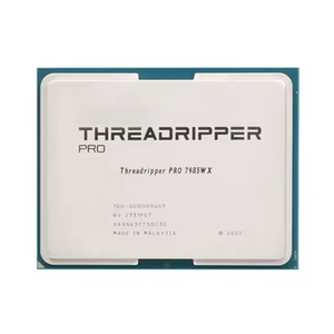 Nouveau processeur Threadripper PRO 5995WX 32 cœurs 5,1 GHz 8 Mo de cache L3 Socket SWRX8 Prise en charge 64 bits Serveur de station de travail professionnelle - Product Image 1