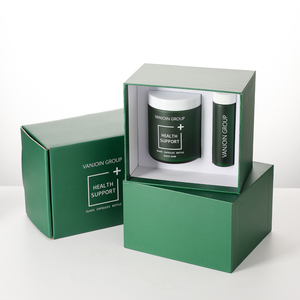 Caja de Regalo de Cartón Personalizada para Suplementos Alimenticios, Caja de Cartón Plegable con Insertos de Cartón Kraft - Product Image 4