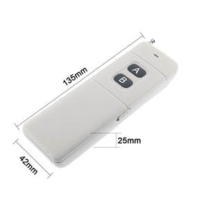 Universal <strong>Wireless</strong> 433Mhz 5km Long Range High Power RF 2 Button <strong>Remote</strong> Control Transmitter <strong>Remote</strong> <strong>Controller</strong> - Product Image 4
