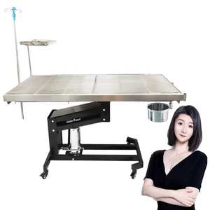 Dokter Hewan, Instrumen Kedokteran Hewan, Meja Operasi Hewan dari Baja Tahan Karat, Meja Operasi Rumah Sakit Hewan - Product Image 2
