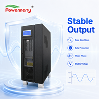 Powermerry 33-60 60kVA UPS Industrial en Línea Trifásico de Baja Frecuencia con Batería de Plomo-Ácido y Onda Sinusoidal Pura para Carga Médica Crítica