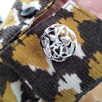 Bijoux islamiques pour hommes, personnalisés, calligraphie, nom en arabe, boutons de manchette, initiales, lettres, personnalisables