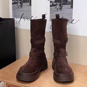 รองเท้าโมคาซินผู้ชายสีน้ำตาลคุณภาพสูง หนังอังกฤษแบบวอชด์ สไตล์เรโทร ตัดเย็บแบบ Goodyear Welted ทำมือ - Product Image 5