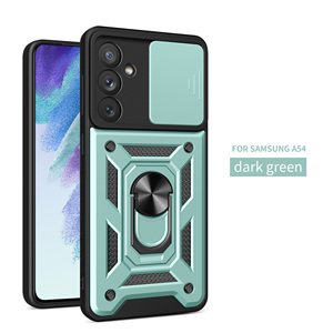 Funda móvil de PC barata al por mayor de fábrica <span class=keywords><strong>para</strong></span> <span class=keywords><strong>Samsung</strong></span> A52 A53 A54 5G Teléfonos Características Deslizador de lente y protección de cámara - Product Image 5