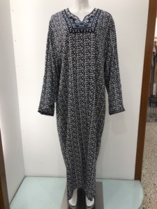 Dubai árabe Islam ropa musulmana ropa mamá 3XL-6XL rayón verano manga larga mujeres <span class=keywords><strong>Maxi</strong></span> vestido - Product Image 2