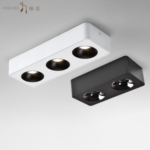 Chất lượng cao KHÁCH SẠN COB vuông bề mặt màu trắng gắn trần treo thay đổi độ sáng trong nhà Led Downlight - Product Image 3