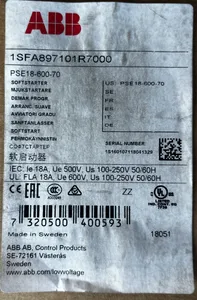 Controlador de Motor Integrado PSE 1SFA897101R7000 PSE18-600-70, Rango Eficiente de 18A, 400V 690V, Amplia Experiencia Técnica - Product Image 2
