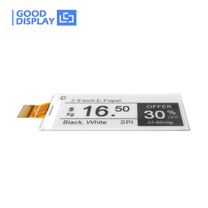 GDEY029T94 Módulo de pantalla de papel electrónico monocromático de 2,9 pulgadas, 4 niveles de gris, compatible con SPI, actualización parcial, pantalla de tinta electrónica de consumo de energía ultrabajo - Product Image 4