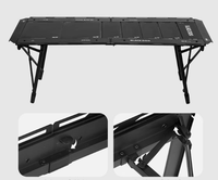 Nouvelle conception 2025, module IGt, table pliante de camping, table en métal extérieure relevable pour cuisine mobile, barbecue, boisson au thé
