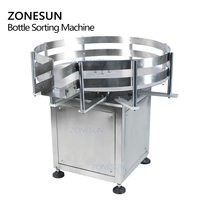 ZONESUN Automatische Runddrehende Kunststoff-Glasflaschen-Sammelmaschine Lebensmittelverpackungs-Sortier-Drehtischmaschine zum Entwirren