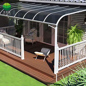 Nouvelle Pergola de Garage en Matériau de Haute Qualité, Abri de Voiture, Abris et Hangars Attachés, en Métal, Aluminium Personnalisé, Thermolaqué, Facile à Installer - Product Image 1