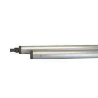 Outils de poteau d'extension en métal de tige légère bricolage assemblage ODM/OEM Support adaptateur de poignée de poussée 8 "x1-3/8"