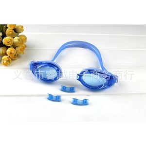 Lunettes de natation pour adultes, anti-buée, taille réglable, utilisation universelle, lentille en PVC de couleur assortie 753 - Product Image 4