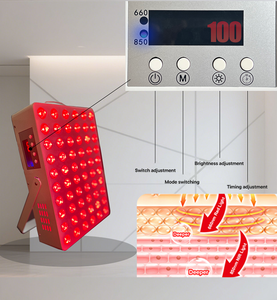 Bán chạy nhất ánh sáng màu đỏ bọc Bảng điều khiển thiết bị để giảm đau thúc đẩy sức khỏe da hồng ngoại trị liệu hoặc liệu pháp ánh sáng hồng ngoại - Product Image 6