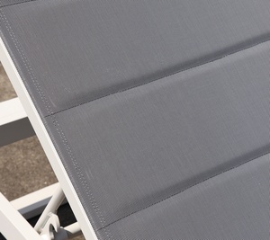 JN Offres Spéciales Bancs de jardin extérieurs Tube d'aluminium <span class=keywords><strong>Piscine</strong></span> Chaises longues Chaise longue - Product Image 5