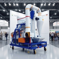 5XQC-10 Machine de déstonage de céréales intégrée à haute efficacité avec nettoyage par tamis d'air, puissance 13,6 kW
