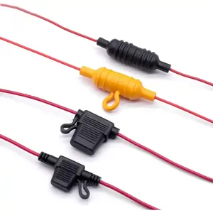 Haute qualité <span class=keywords><strong>Maxi</strong></span> moyen Mini en ligne plastique automobile lame Standard voiture Auto étanche porte-<span class=keywords><strong>fusible</strong></span> port porte <span class=keywords><strong>fusible</strong></span> - Product Image 1