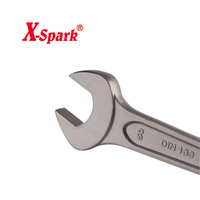 Clé à douille à tête ouverte de qualité industrielle X-SPARK, robuste et résistante |   DIN 133 |   40 Acier chromé |   Forgé à la presse |   avec trou de suspension