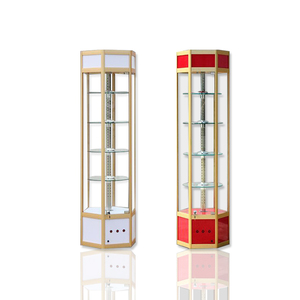 Armoire de rangement en aluminium gazon jouet, modèle de maquillage ou de bijoux, vitrine, magasin, meilleurs ventes - Product Image 2