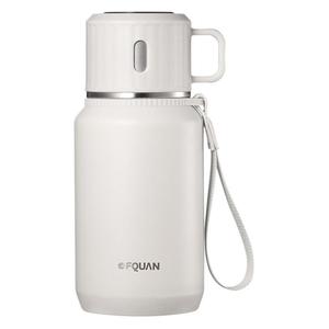 FQUAN Stainless Steel Thermos <b>Mug</b> 304 <b>Tea</b> <b>Infuser</b> Portable Water Bottle For Outdoor Office Use - Product Image 2