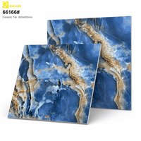 Carreaux de céramique en porcelaine plaqués or de luxe moderne, antidérapants, design imitation marbre, 60x60