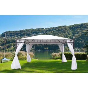 Gazebo in Metallo Antracite 3X4 MT - Product Image 1