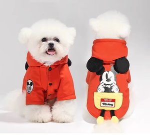 OEM and ODM <strong>Mouse</strong> Puppy Clothes Teddy Koji Fa Dou Cute Dog Winter Leisure Hooded Pet Warm <strong>Sweatshirt</strong> - Product Image 1