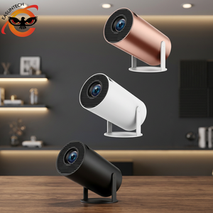 180 Degree Rotating Stand Short Throw <b>Projector</b> 1:0.9 Smart Android Beamer with Integrated Stand 27 - Product Image 3