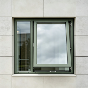 Fenêtre à auvent <span class=keywords><strong>en</strong></span> aluminium résistante aux ouragans de la Floride, fenêtre à double vitrage Energy Star de grande taille pour les magasins côtiers - Product Image 4