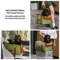 JemaPet, fabricant de lits pour chiens, vente en gros, sac de transport pour animaux de compagnie personnalisé 3 en 1, lit pour chien pour console centrale