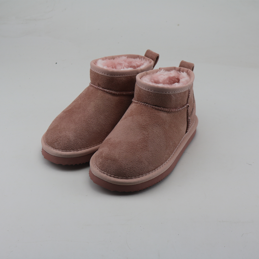 Классические мини сапоги из микрофибры