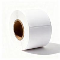 Étiquettes adhésives en papier couché personnalisées avec logo de la marque Zexu, forme irrégulière, imprimées pour imprimantes Zebra, marquage de la marque, emballage de modèle