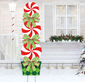 Panneaux de Noël en plastique ondulé personnalisés Panneaux de cour Holiday <span class=keywords><strong>Deco</strong></span> avec des impressions uniques - Product Image 5