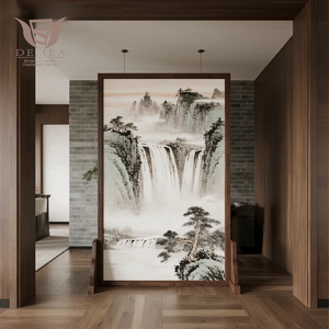 Fabricants de ventes directes Style classique Portes pliantes en bois pour chambre à coucher Ouverture horizontale Écrans DEMEA Portes de chambre Fenêtres - Product Image 5