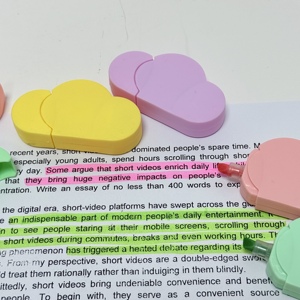 <span class=keywords><strong>Mini</strong></span> surligneur promotionnel très mignon, couleur <span class=keywords><strong>pastel</strong></span> ou néon, stylo surligneur multicolore, marqueur avec surligneur - Product Image 6