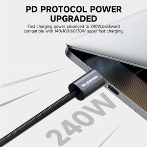 <span class=keywords><strong>สาย</strong></span><span class=keywords><strong>ชาร์จ</strong></span>เร็ว SOMOSTEL SMS-BY01 สำหรับพาวเวอร์แบงค์ ผลิตจากอะลูมิเนียมอัลลอยด์ ความยาว 1.2 เมตร กำลังไฟ 240 วัตต์ รองรับการชาร์จเร็ว USB <span class=keywords><strong>Type</strong></span> <span class=keywords><strong>C</strong></span> สำหรับ <span class=keywords><strong>Samsung</strong></span> <span class=keywords><strong>สาย</strong></span><span class=keywords><strong>ชาร์จ</strong></span>แบบ <span class=keywords><strong>Type</strong></span> <span class=keywords><strong>C</strong></span> รองรับการชาร์จเร็ว - Product Image 3
