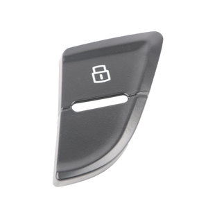 Cubierta de botón de bloqueo de puerta para Audi Q5 A4L, repuesto de cierre centralizado ABS para accesorios interiores de coches de la serie Audi - Product Image 4