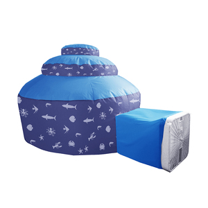 Tente de <span class=keywords><strong>jeu</strong></span> tipi pour enfants, château de <span class=keywords><strong>jeu</strong></span>, sans fond, style dessin animé, océan, maison pour tipi, nouveau Design - Product Image 1