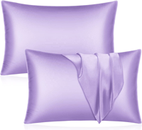 Taie d'oreiller en soie personnalisée en satin Taie d'oreiller en soie de luxe mûrier logo personnalisé cadeau taie d'oreiller en soie et ensemble de bonnet livraison directe
