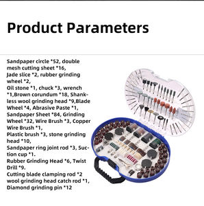 Juego de brocas de herramienta rotativa de alta eficiencia de 276 piezas, forma de cilindro, ajuste Universal, corte, lijado, afilado - Product Image 5