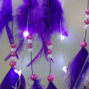 Attrape-rêve LED <span class=keywords><strong>licorne</strong></span> grand format, décoration de maison, à la mode, beauté faite main - Product Image 4