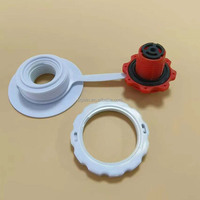 Soupape de sécurité en TPU, embout de serrage à fond plat, sangle de traction, soupape de décharge de pression, soupape d'air, tente gonflable d'extérieur, matelas gonflable, buse d'air