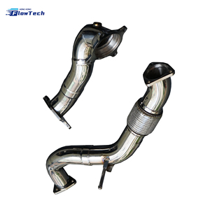 Downpipe de performance haute performance pour Honda Civic Type R FK8 2.0L K20C1, poli, soudé TIG, montage direct, pièce d'échappement - Product Image 4