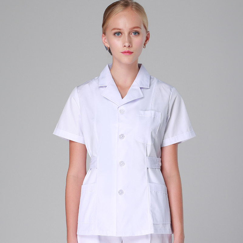 Women Short Sleeve White