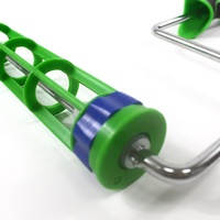 Offre Spéciale Cadre de Rouleau à Peinture Industriel DIY Type Cage avec Poignée Softgrip Robuste OEM Chromé à Dégagement Rapide 9 pouces 38mm