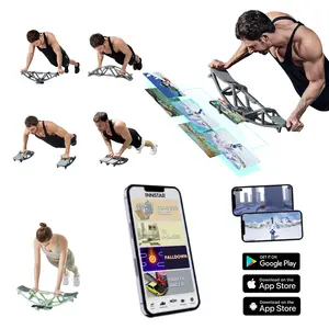 Innstar Powerbridge Push-Up Board Push-Ups Stands Bar Push-Up Board Voor Bodybuilding Krachttraining Home Gym Push-Up Board