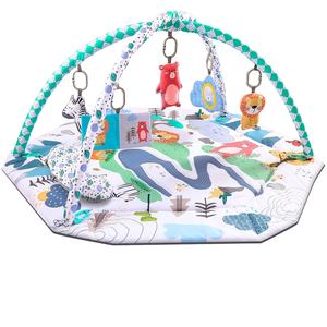 Tummy Time Mat Ball Pit 10 en 1 Baby Gym Activity Play Mat con juguetes Tummy Time Pillow para el desarrollo de habilidades motoras <span class=keywords><strong>sensoriales</strong></span> - Product Image 1