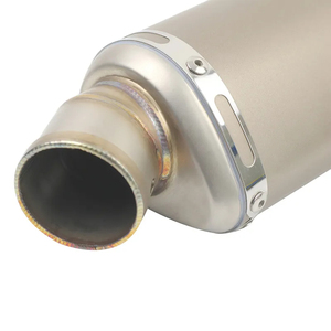 Pot d'échappement universel pour <span class=keywords><strong>moto</strong></span> en acier inoxydable 51 mm, tuyau 310 370 440 mm, 100cc-1000cc, ATV, <span class=keywords><strong>GP</strong></span>, scooter, pour fz6 pcx125 - Product Image 5