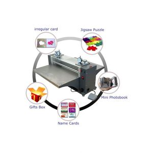 Machine de découpe électrique industrielle robuste CDP500 pour boîtes en papier, carton ondulé, carton artisanal, presse à plat - Product Image 5